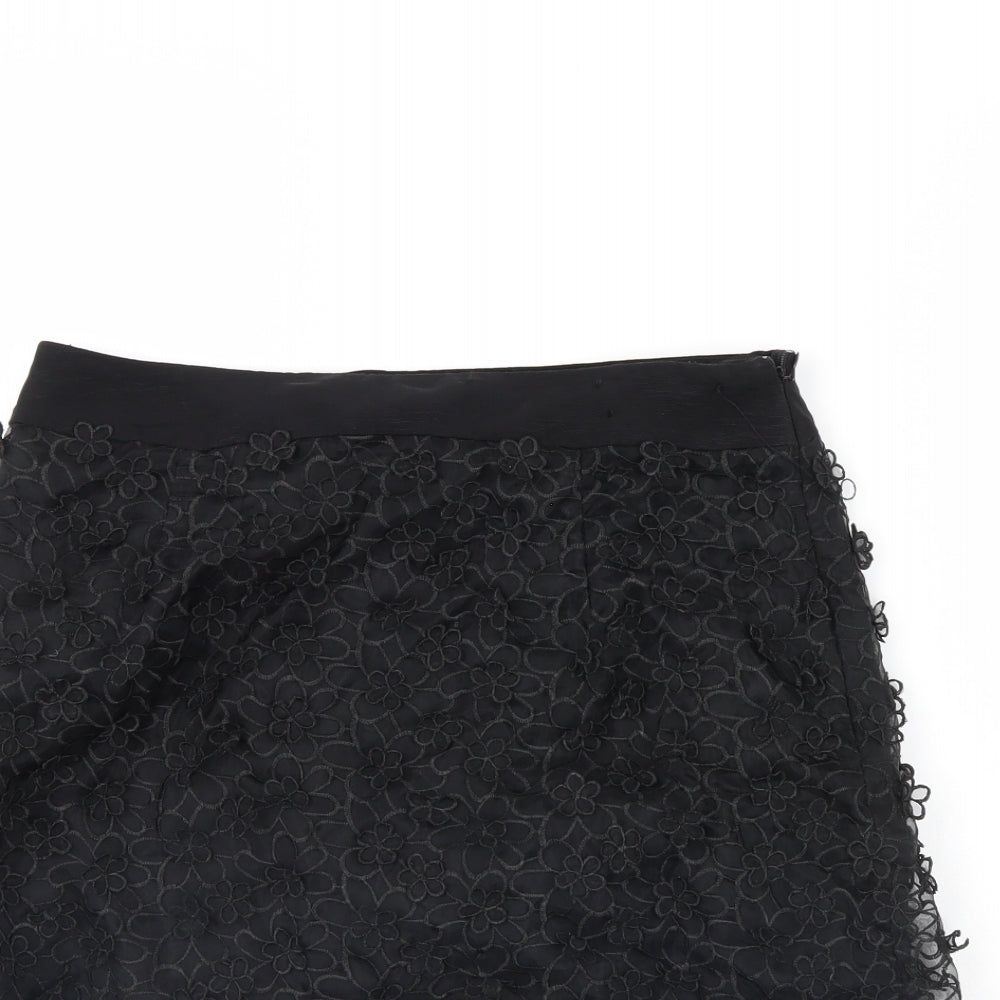 Darling Womens Black   Mini Skirt Size M
