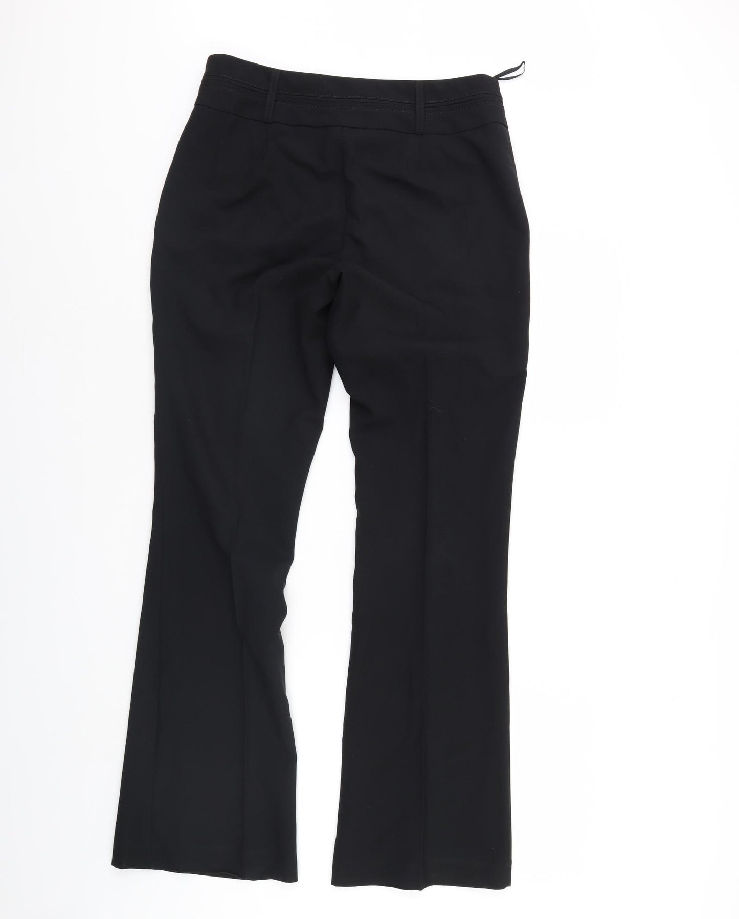 Peacocks Womens Black   Trousers  Size 10 L34 in