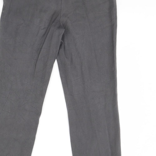 m&s Womens Grey   Dress Pants Trousers Size 10 L29 in