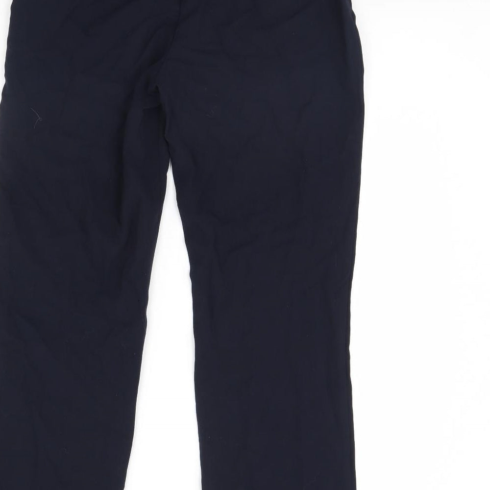 m&s Womens Blue   Trousers  Size 10 L29 in