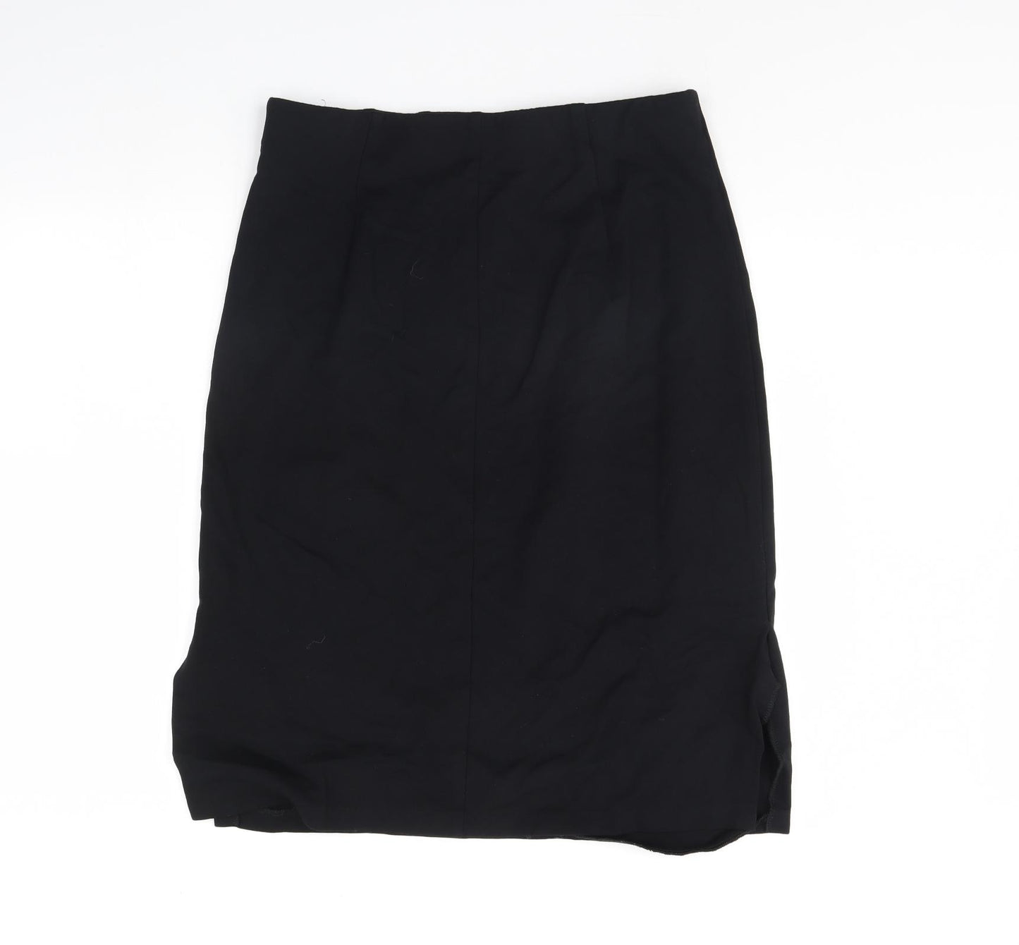 m&s Womens Black   A-Line Skirt Size 18
