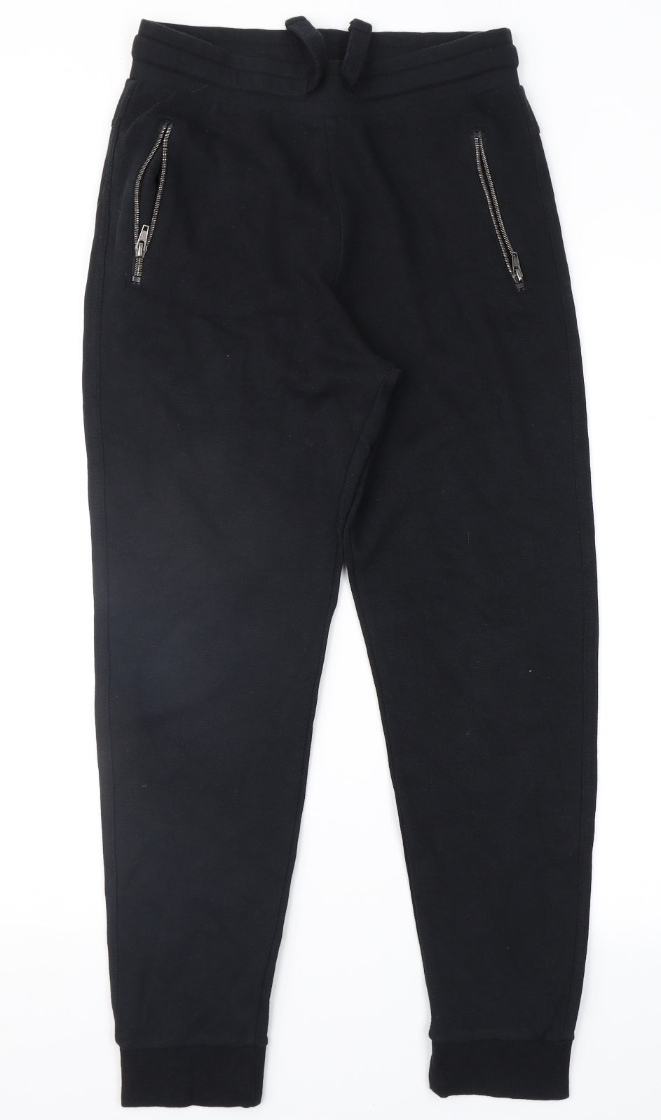 F&F Girls Black   Jogger Trousers Size 13-14 Years