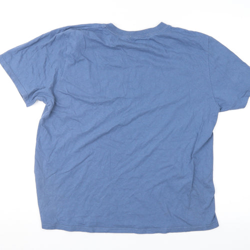 Cooperative Mens Blue    T-Shirt Size S