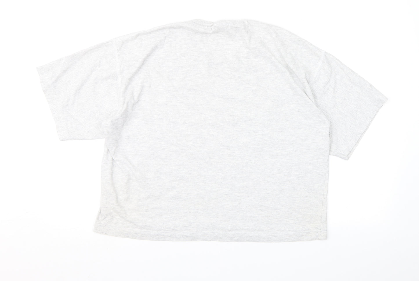 Topshop Womens Grey   Basic T-Shirt Size S