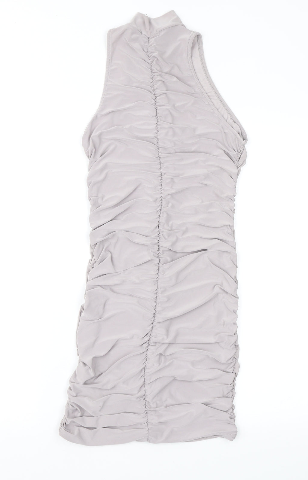 PRETTYLITTLETHING Womens Grey   Sheath  Size 10