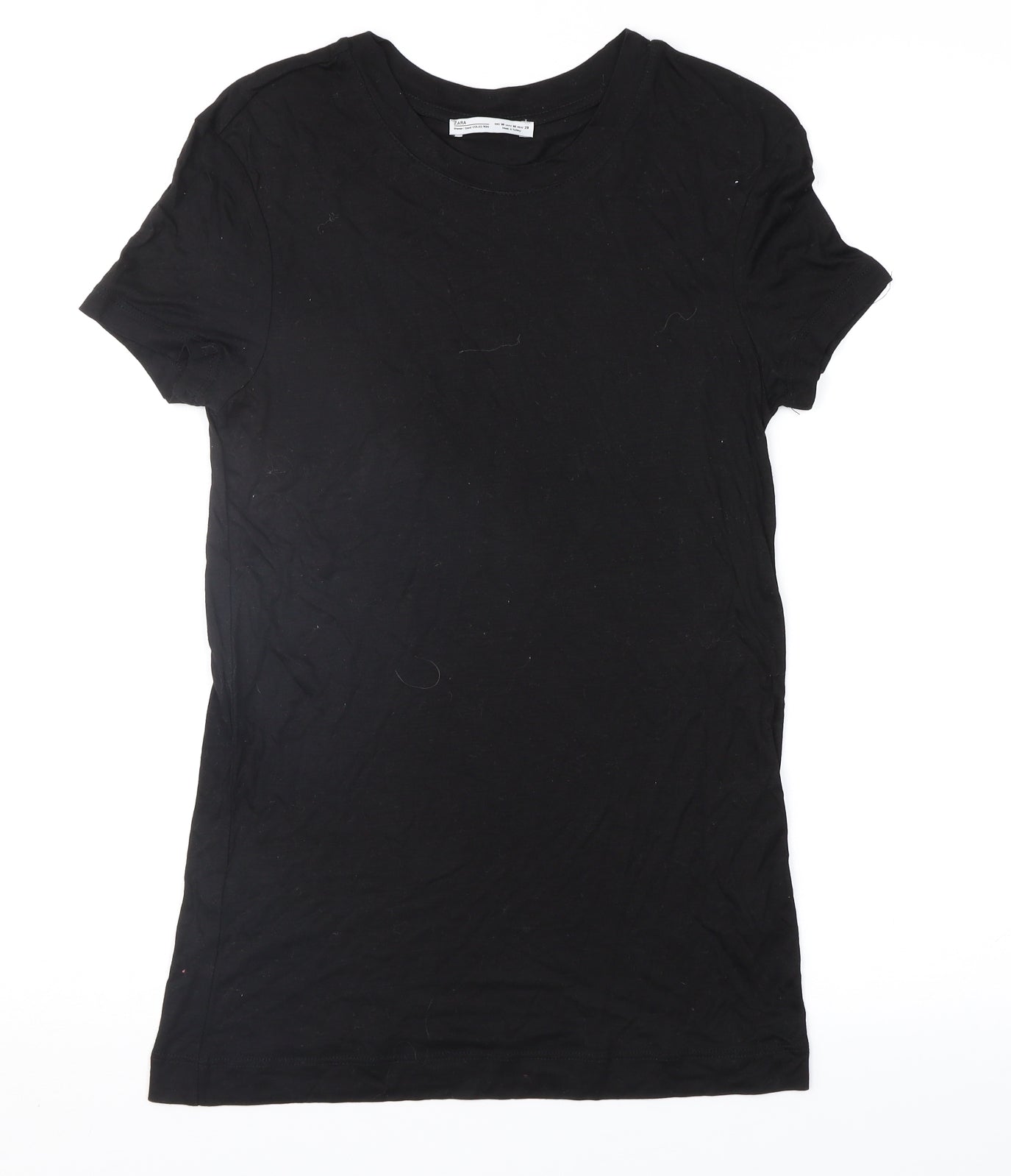 Zara Womens Black   Basic T-Shirt Size M
