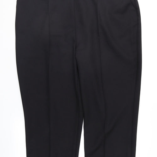 Matalan Womens Black   Trousers  Size 18 L27 in