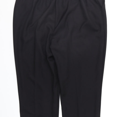Matalan Womens Black   Trousers  Size 18 L27 in
