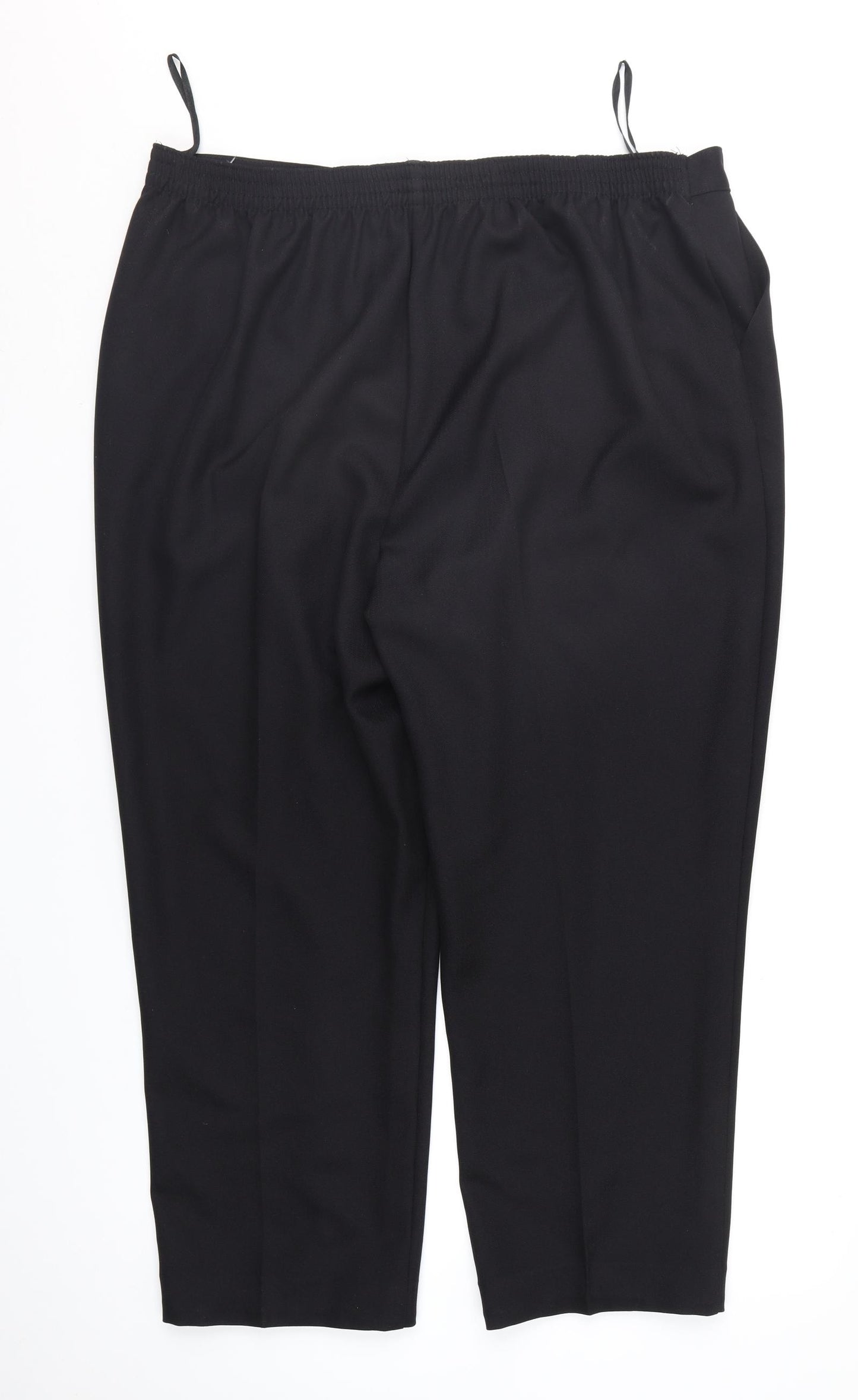 Matalan Womens Black   Trousers  Size 18 L27 in