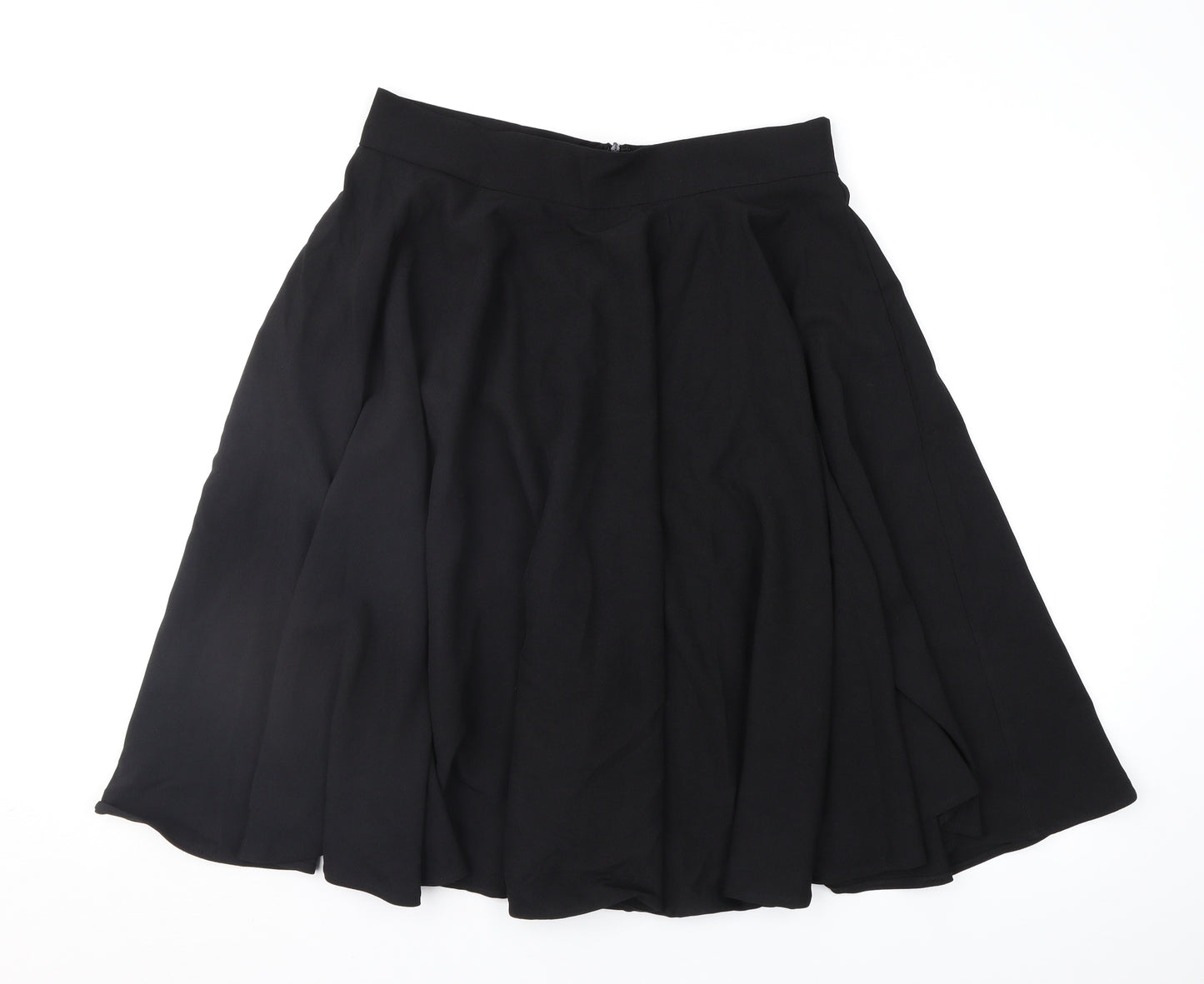 SheIn Womens Black   Flare Skirt Size L