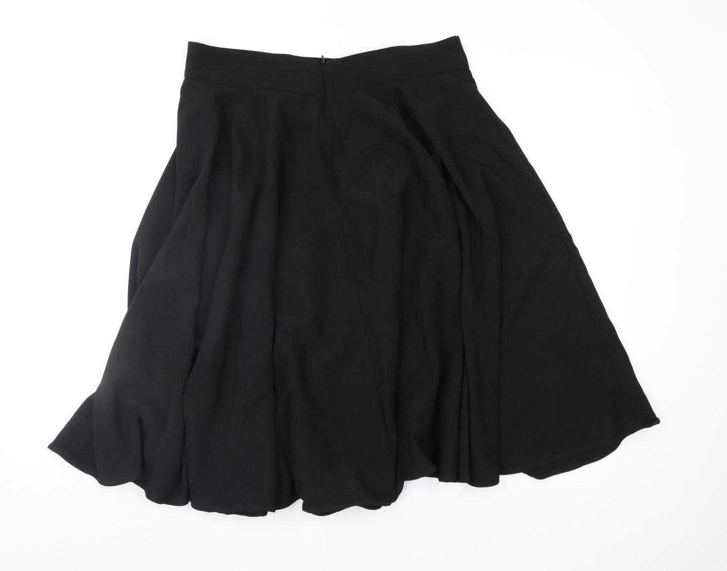 SheIn Womens Black   Flare Skirt Size L