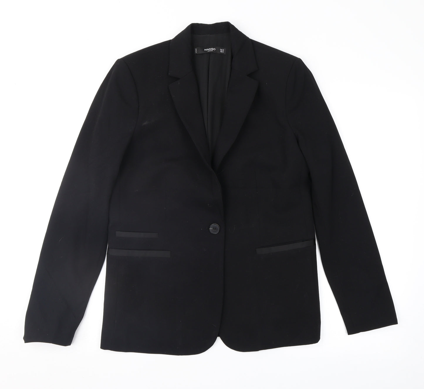 Mango Womens Black   Jacket Suit Jacket Size 10