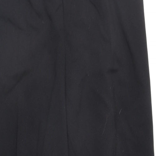 Cotton Works Womens Black   Trousers  Size 18 L27 in