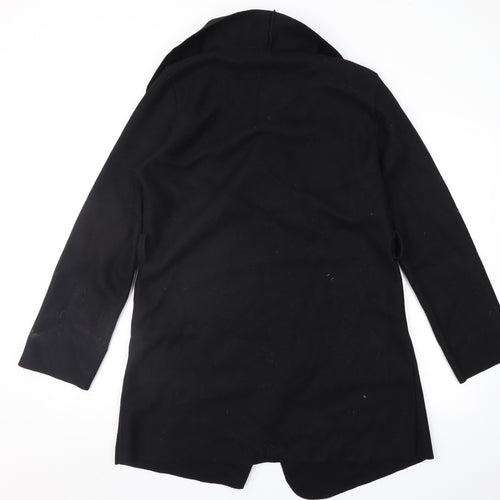 Quiz Womens Black   Overcoat Coat Size S