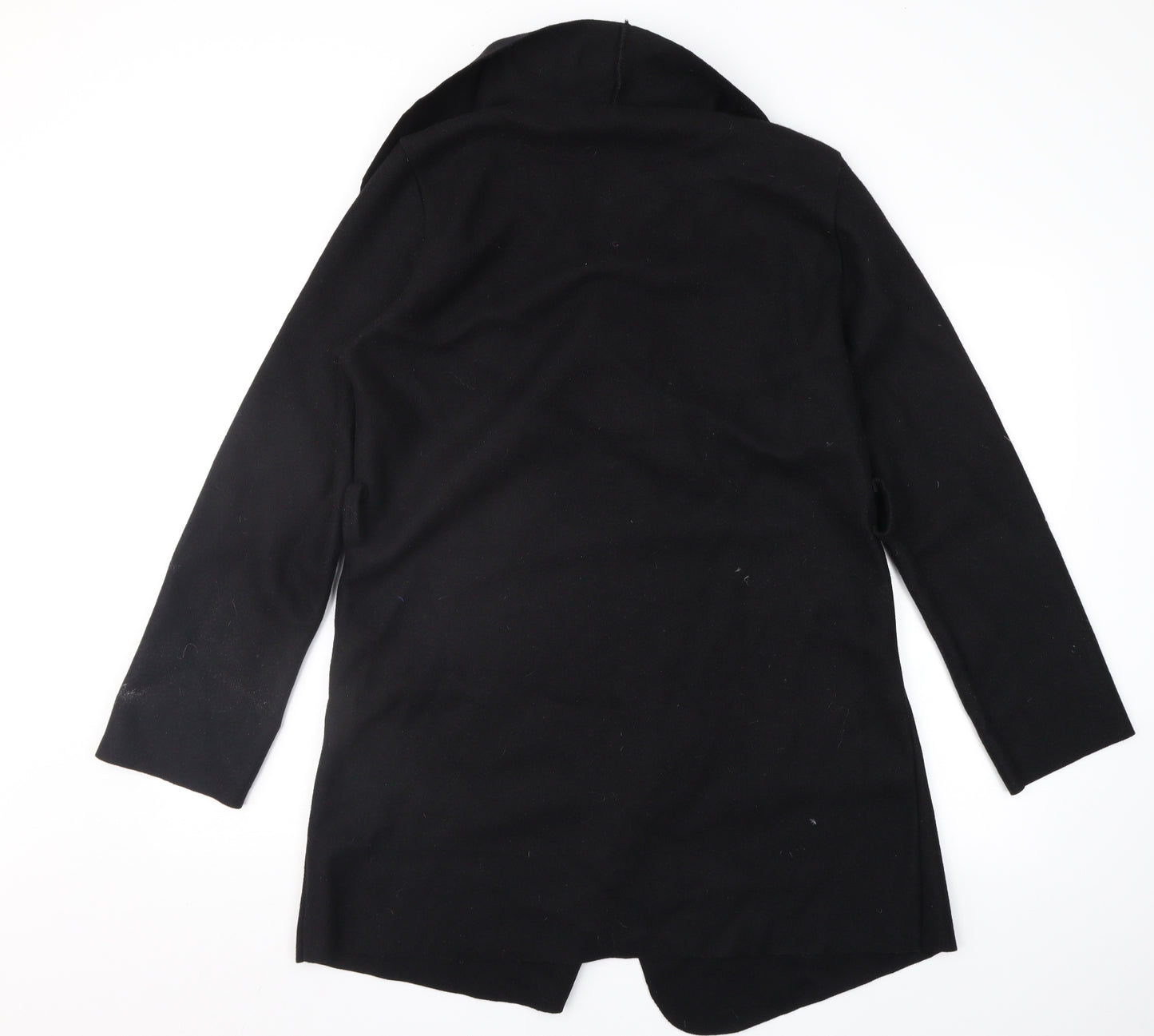 Quiz Womens Black   Overcoat Coat Size S