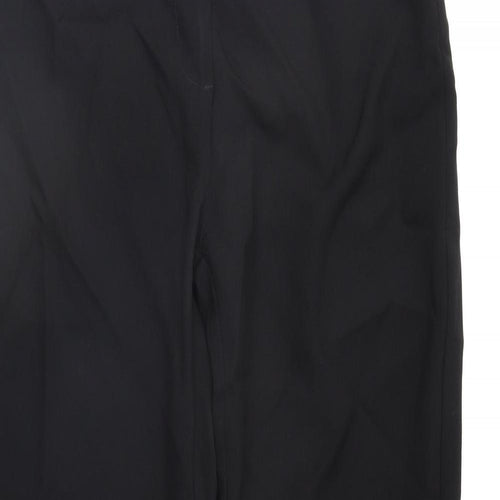 AMARANTO Womens Black   Trousers  Size 28 in L30 in
