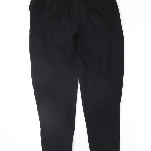 H&M Womens Black   Jogger Trousers Size XS L26 in