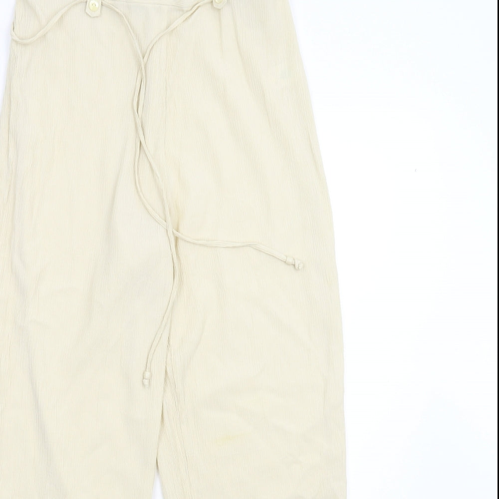 BM Womens Ivory   Trousers  Size 12 L27 in