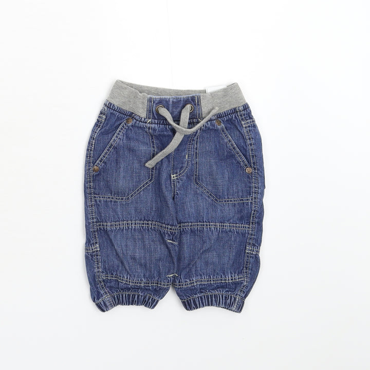 LOGG Baby Blue Denim Sweatpants Jeans Size 3-6 Months