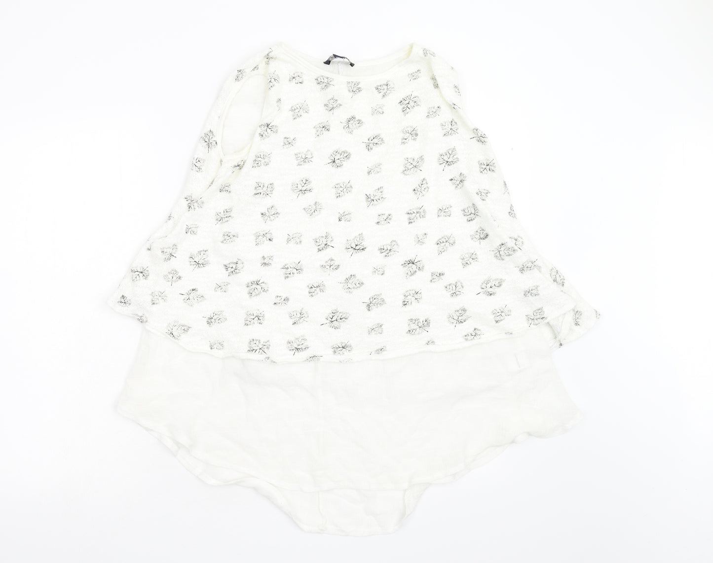 Saloos Womens Ivory   Basic Blouse Size 16