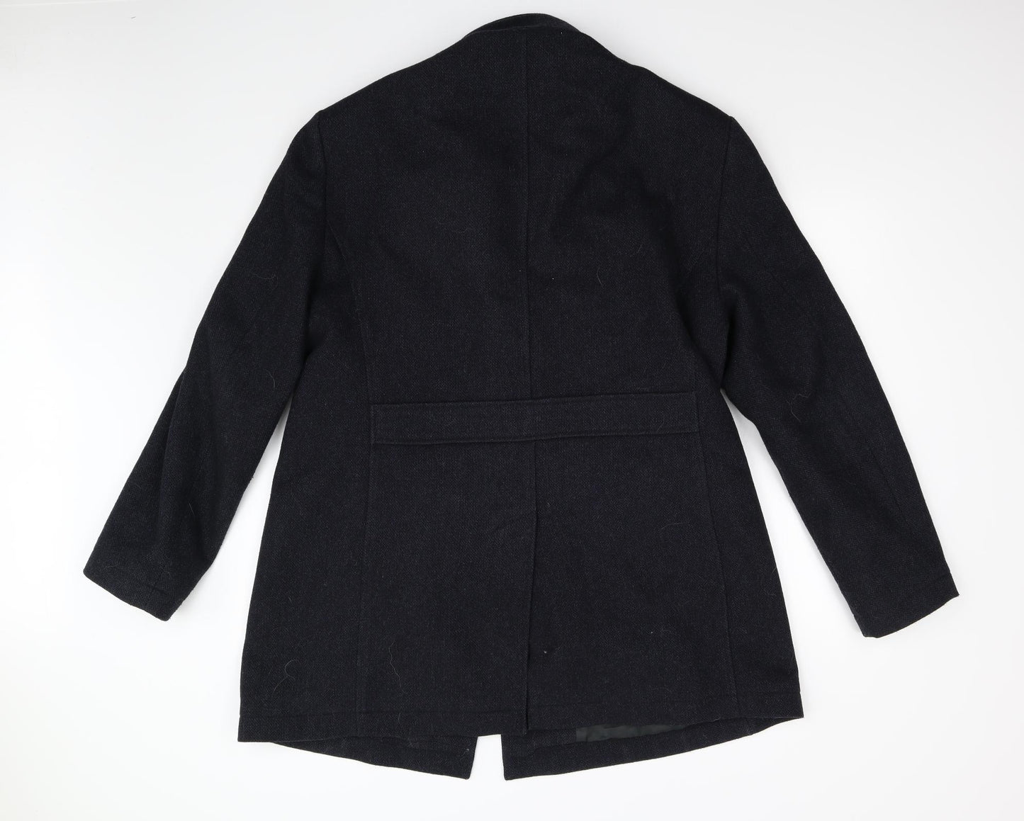 NEXT Mens Blue   Overcoat Coat Size XL