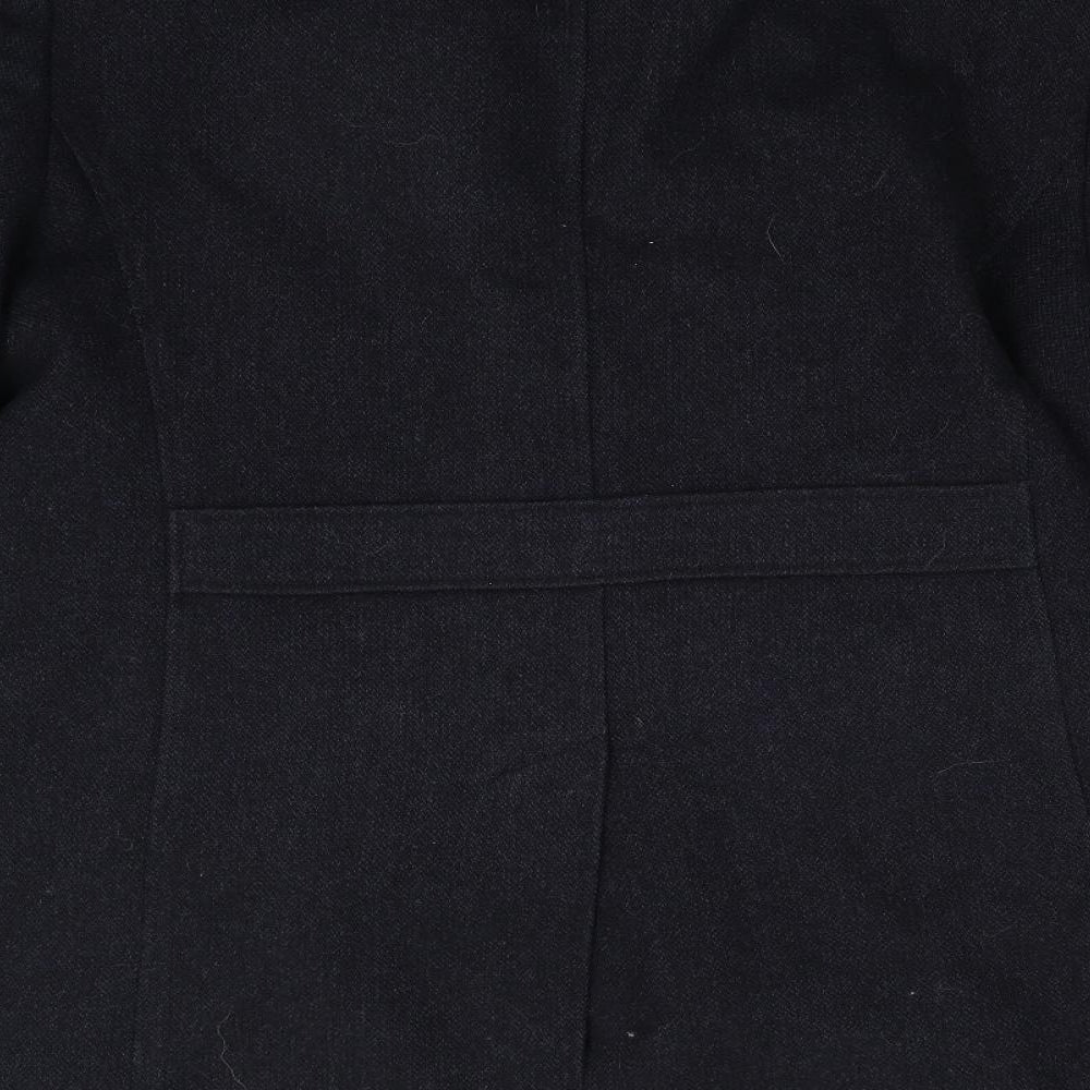 NEXT Mens Blue   Overcoat Coat Size XL