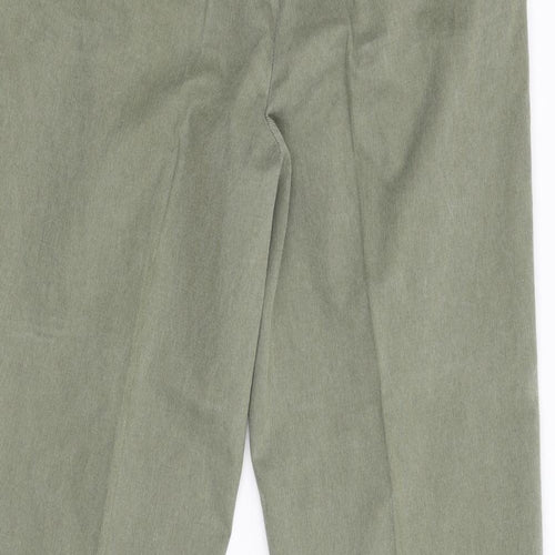 Wolsey Mens Green  Corduroy Trousers  Size 34 L31 in