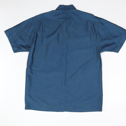 Copperstone Mens Blue    Button-Up Size M