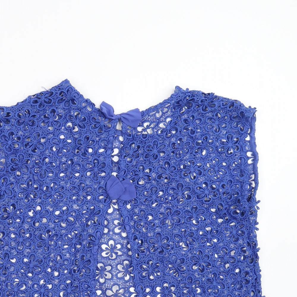 NEXT Womens Blue   Cardigan Jumper Size 16