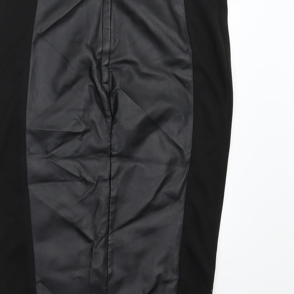 Primark Womens Black   Straight & Pencil Skirt Size 10