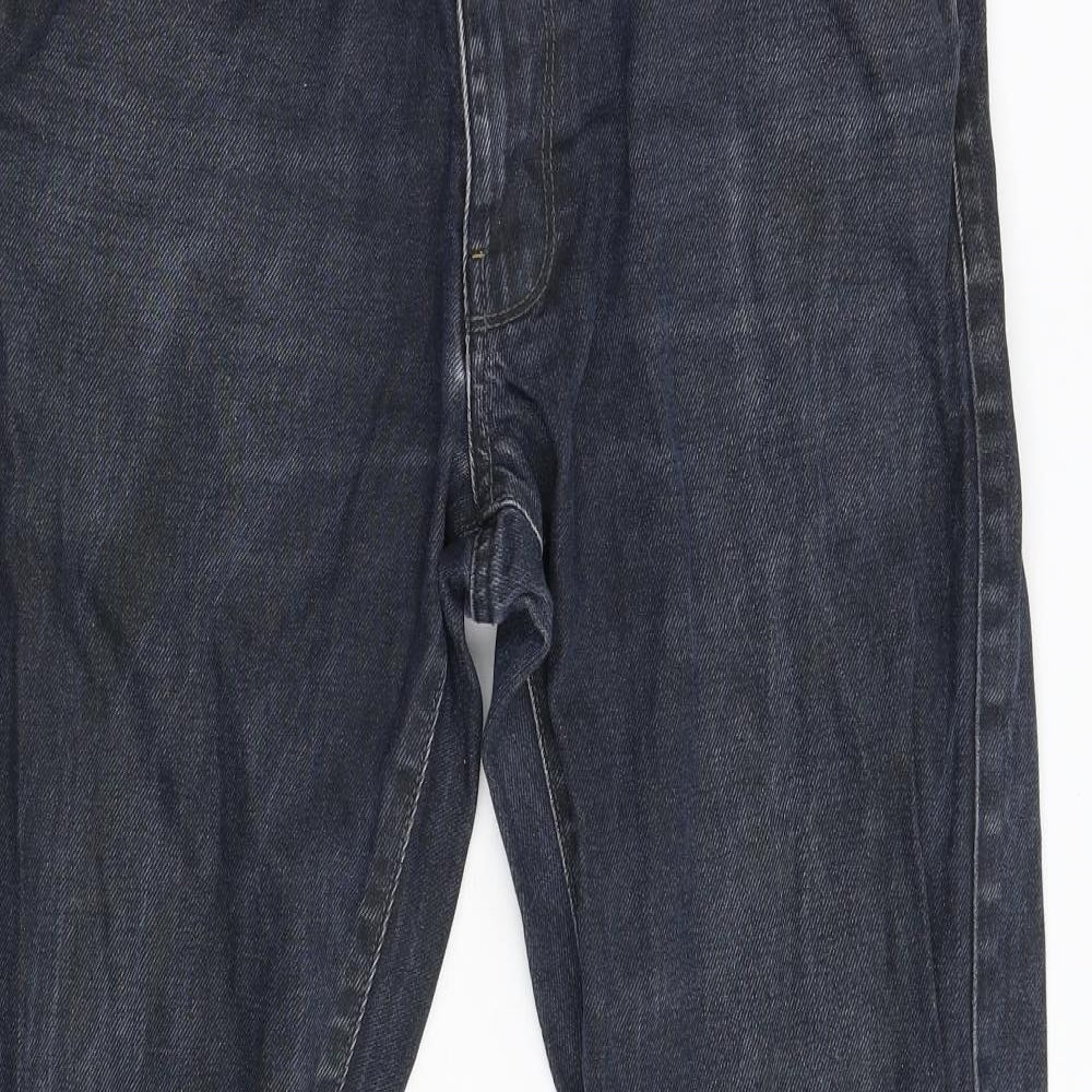 George Mens Blue  Denim Straight Jeans Size 32 L33 in