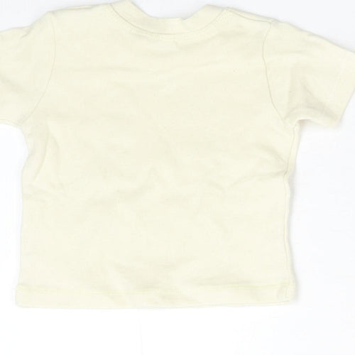 Babt Bugz Baby Beige   Basic T-Shirt Size 3-6 Months  - Sheep