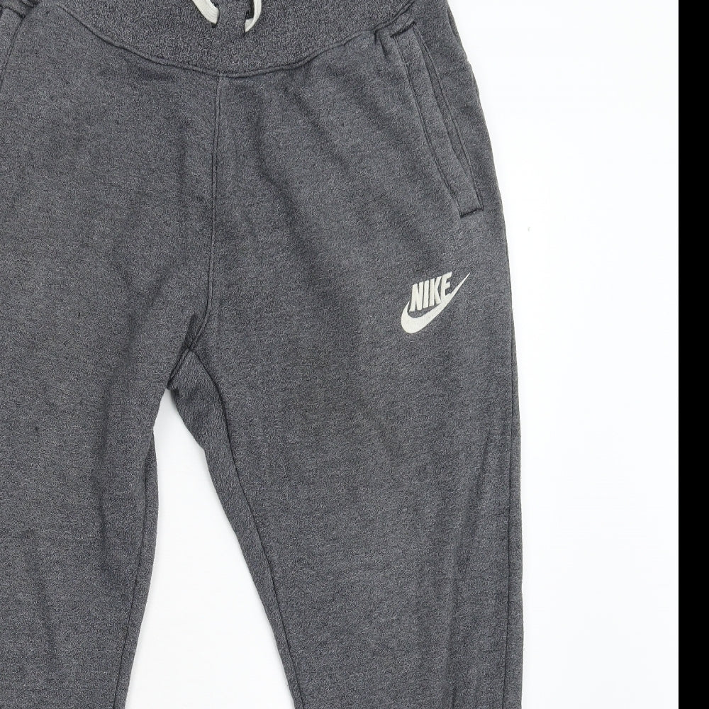 Nike  Mens Grey   Sweatpants Trousers Size L L29 in