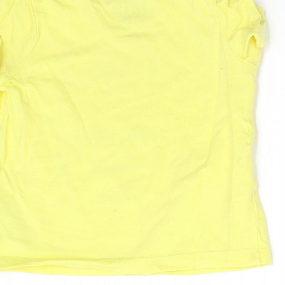 Fred & Flo Baby Yellow   Basic T-Shirt Size 0-3 Months