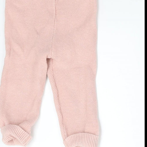 F&F Baby Pink   Track Pants Trousers Size 3-6 Months