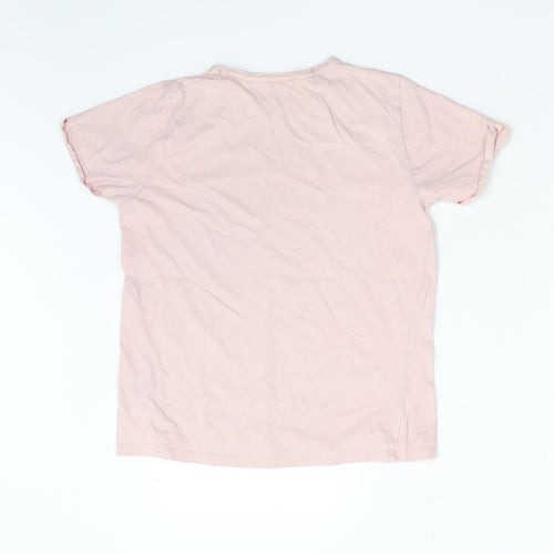 F&F Girls Pink   Basic T-Shirt Size 12-13 Years  - Friends