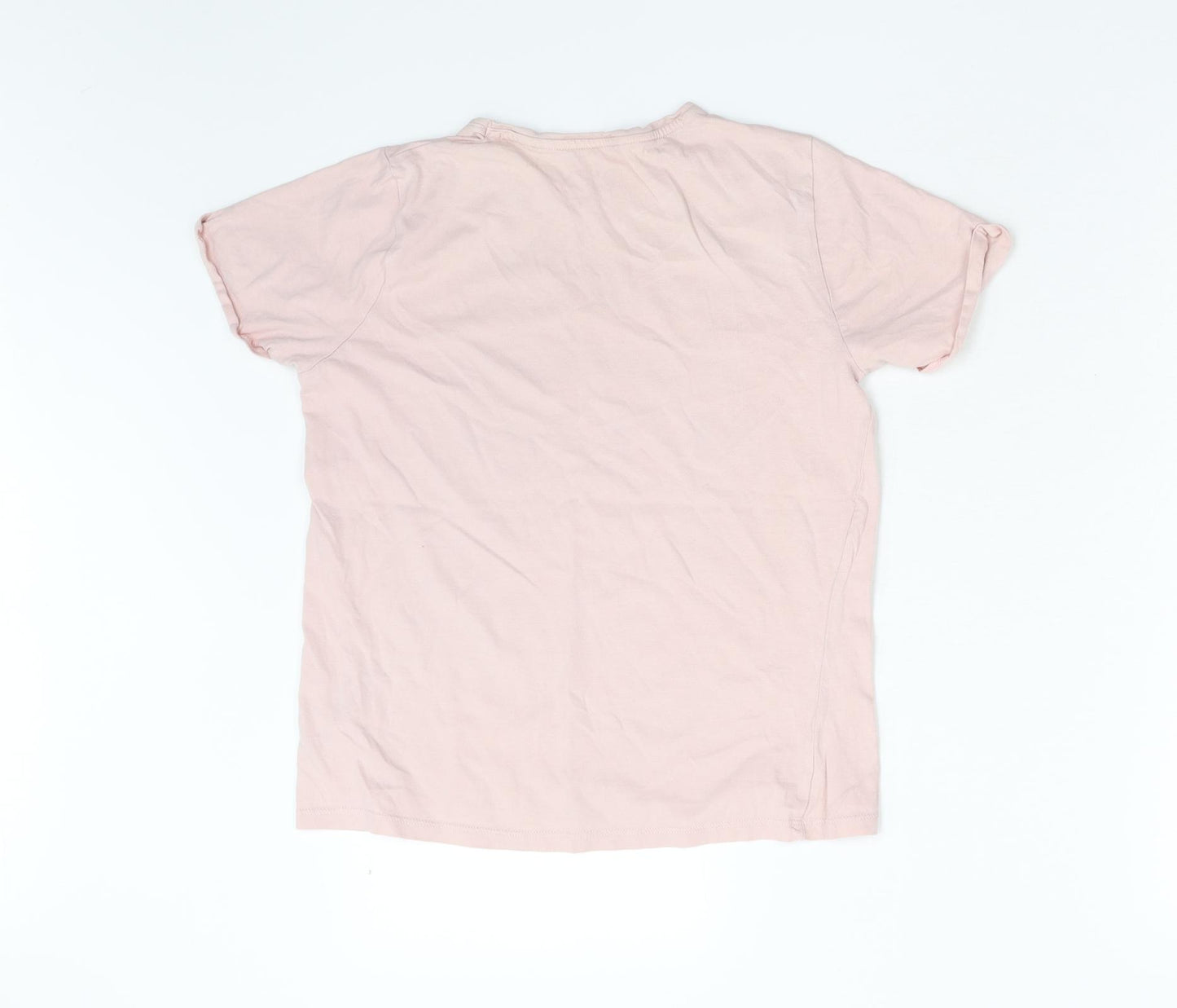 F&F Girls Pink   Basic T-Shirt Size 12-13 Years  - Friends