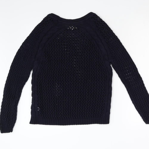New Look Womens Blue   Pullover Jumper Size 8