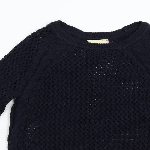 New Look Womens Blue   Pullover Jumper Size 8