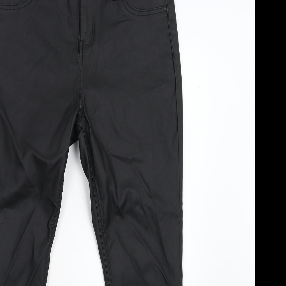New Look Womens Black   Trousers  Size 16 L27 in