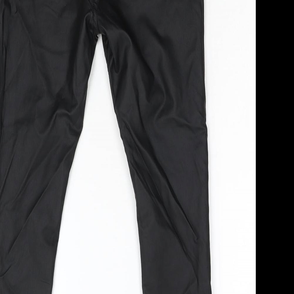 New Look Womens Black   Trousers  Size 16 L27 in