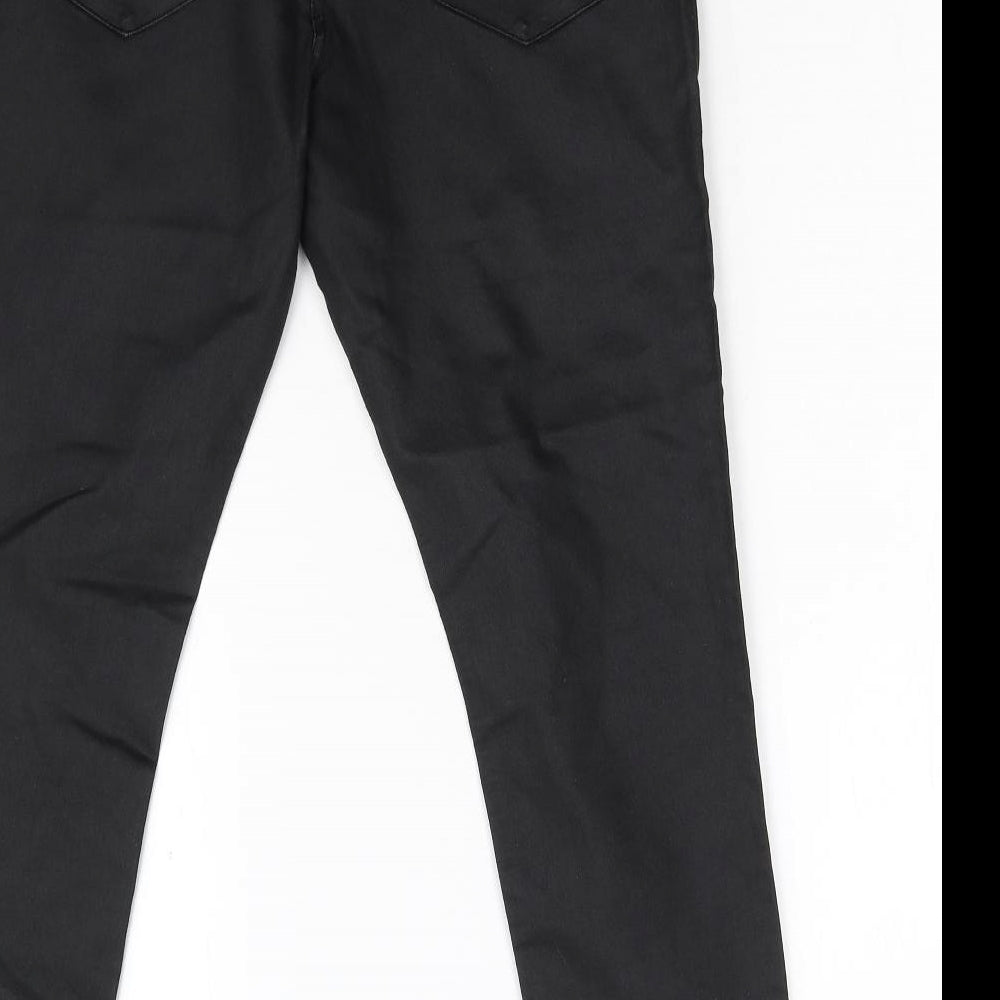 Definitions Womens Black   Trousers  Size 16 L27 in