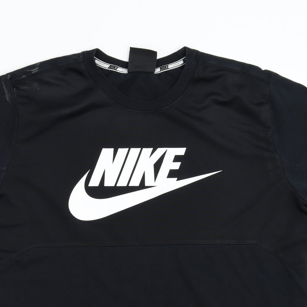 Nike Mens Black    T-Shirt Size L