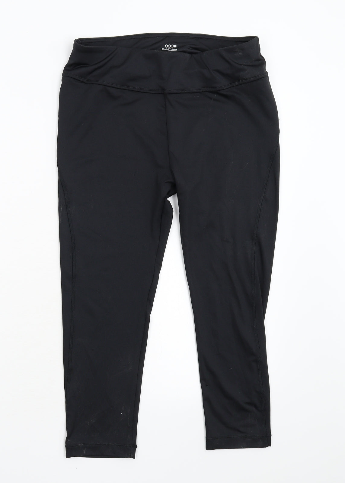 Matalan Womens Black   Capri Leggings Size M L20 in