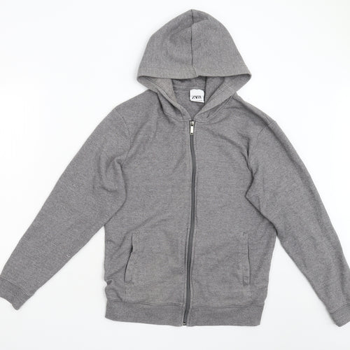 Zara Womens Grey   Full Zip Hoodie Size M