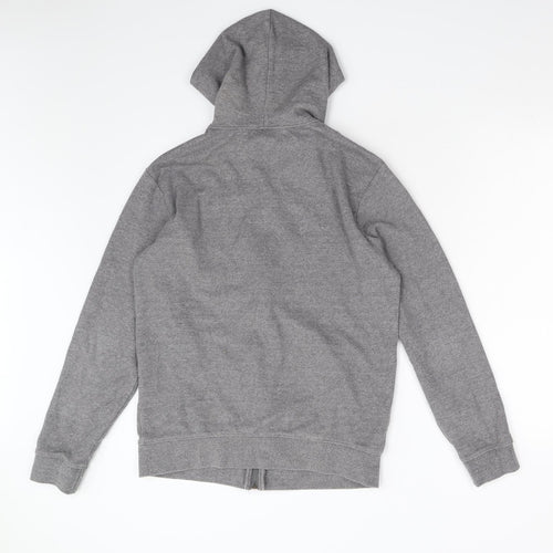 Zara Womens Grey   Full Zip Hoodie Size M