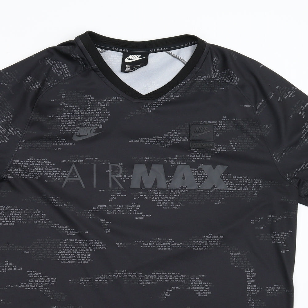 Nike Mens Black    T-Shirt Size L  - Air Max