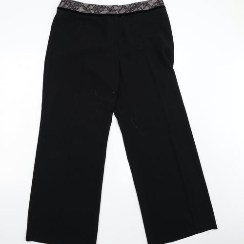 M&S Mens Black   Trousers  Size 16 L30 in