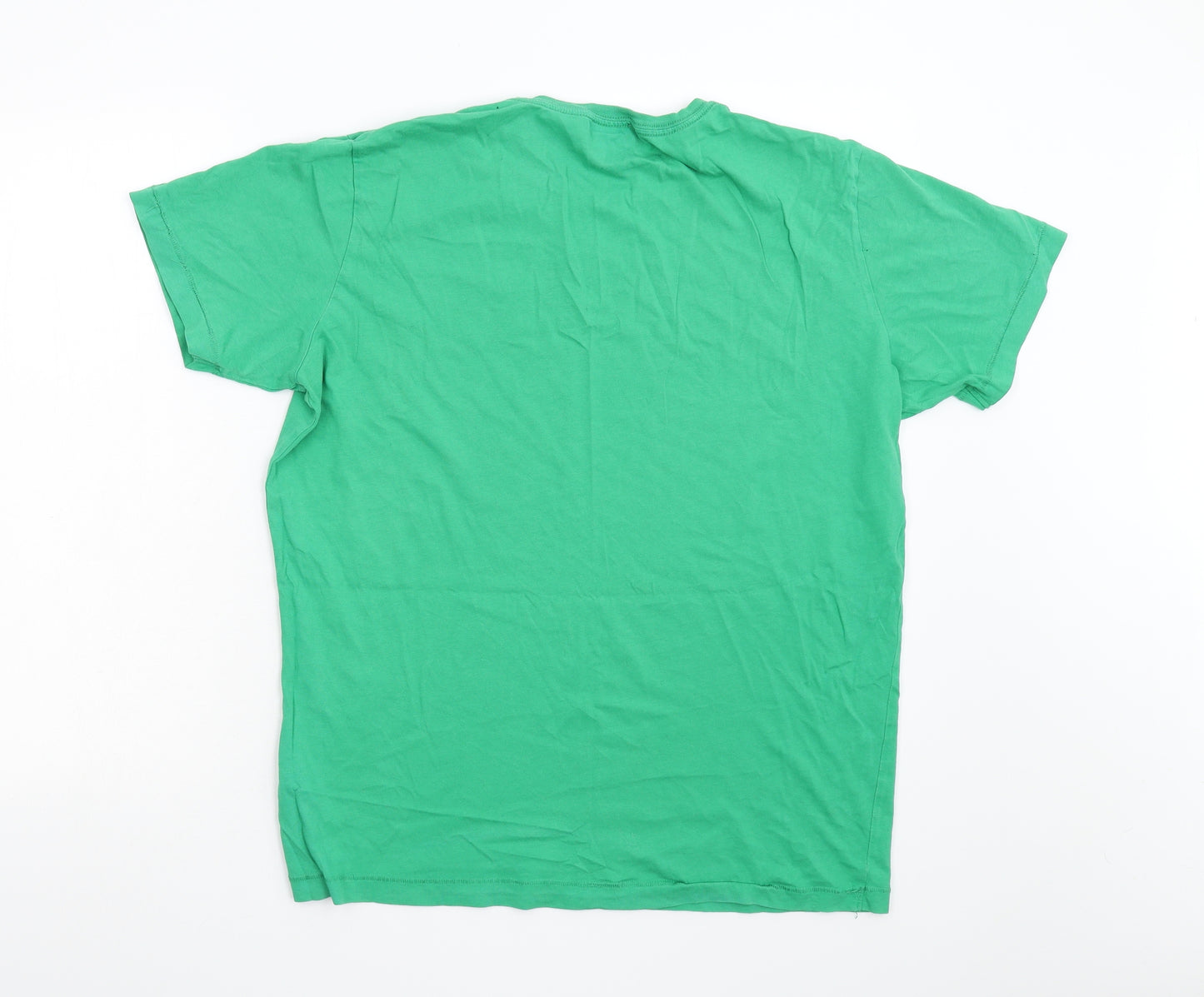 Diesel Mens Green    T-Shirt Size M