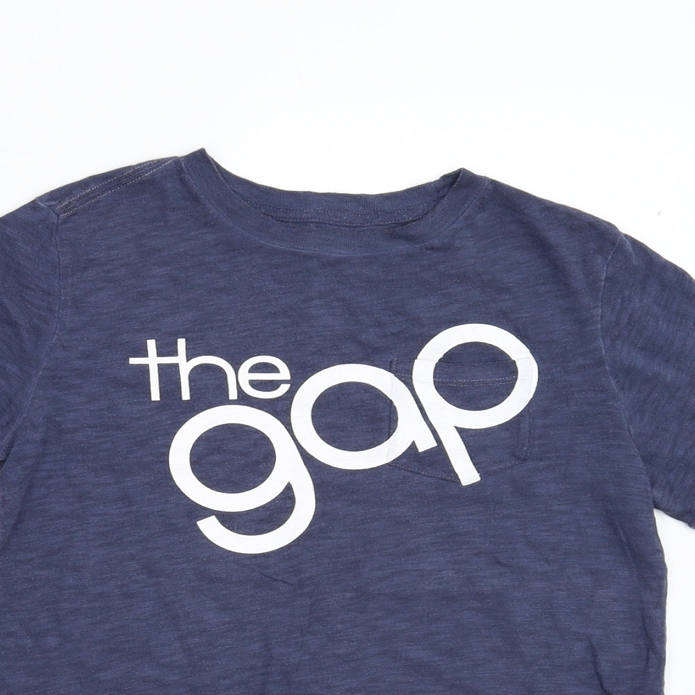 Gap Womens Blue   Basic T-Shirt Size L